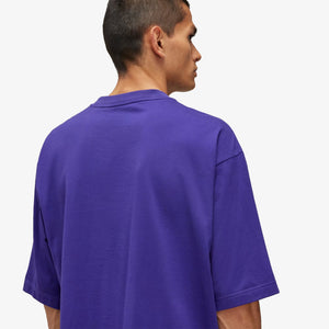 Y-3 | BOXY SHORT SLEEVE TEE { COLLEGIATE PURPLE