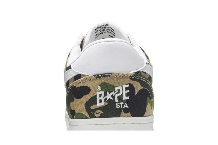 A Bathing Ape Bape Sta Low ABC Camo 20th Anniversary Green
