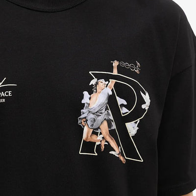REPRESENT | HERMES T-SHIRT { JET BLACK