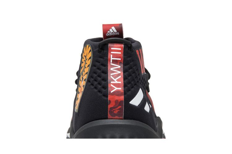 adidas Dame 4 A Bathing Ape Red