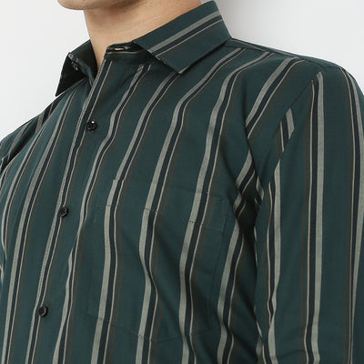 Cotton Striped Shirt