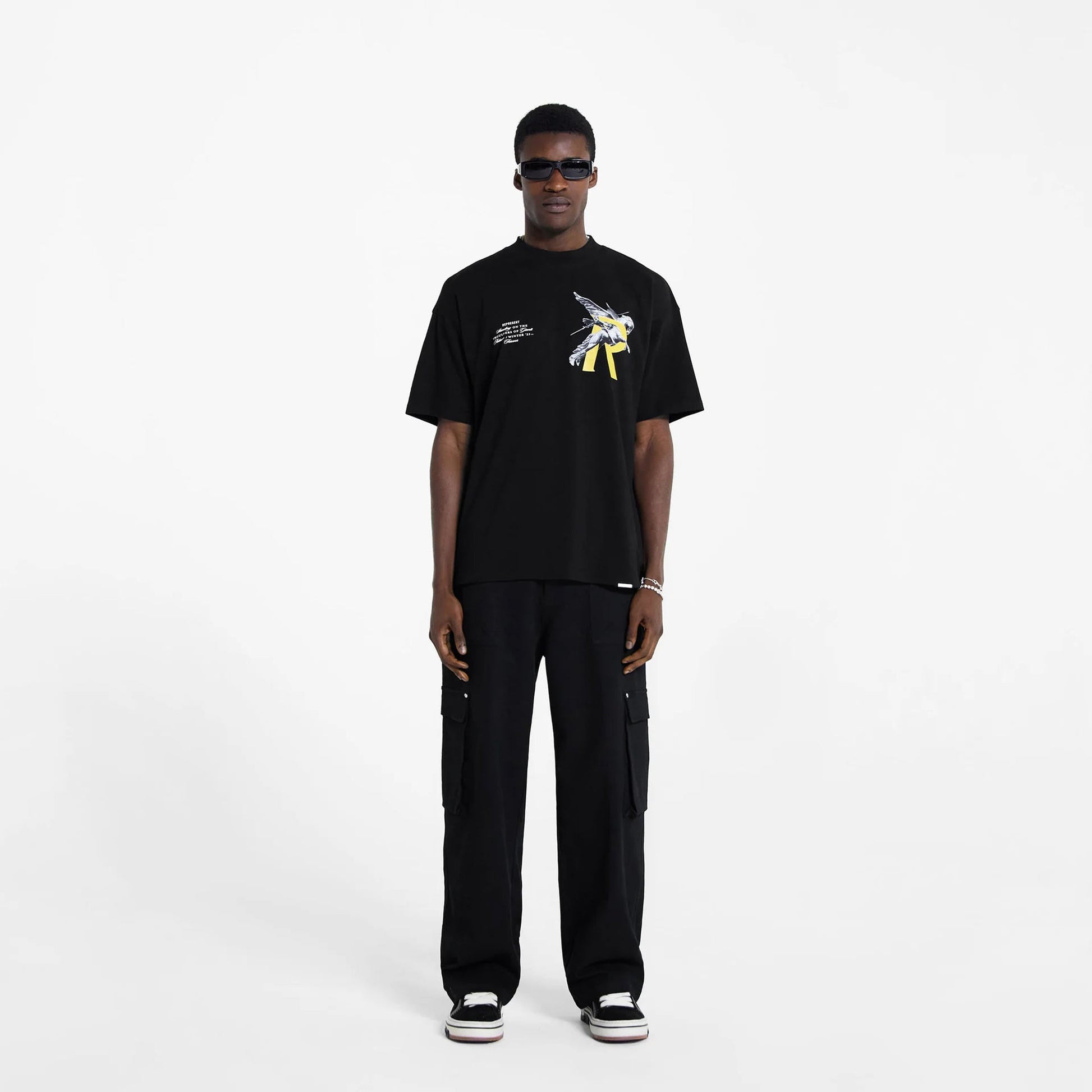 Represent | GIANTS T-SHIRT  { JET BLACK