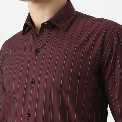 Herringbone Striped Shirt