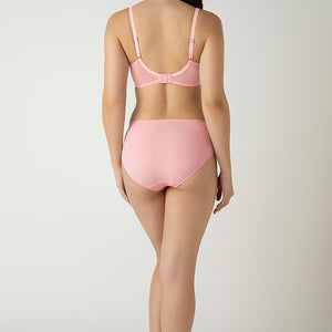 Luxe Support Non-Padded Wired Bra  - Rose Elegance
