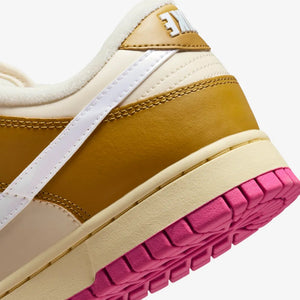 Nike | DUNK LOW SE  { BRONZINE/COCONUT MILK-PLAYFUL PINK