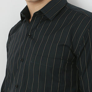Herringbone Striped Shirt