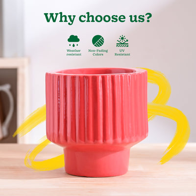 Forms of Love Ceramic Planter