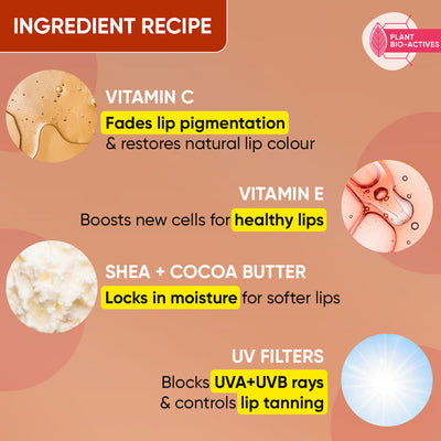 Vitamin C + E Lip Balm with SPF 50+