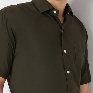 Wrinkle Free Half Sleeve Shirt