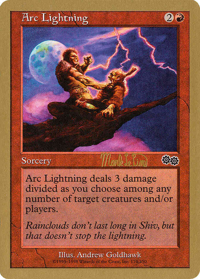 Arc Lightning [mlp174] [World Championship Decks 1999] [Non-Foil]