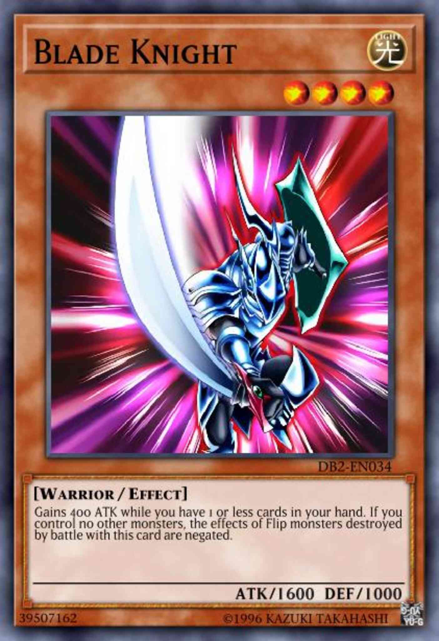 Blade Knight - YSKR-EN018 - Common - 1st Edition