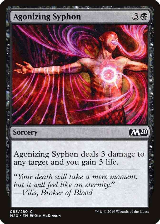 Agonizing Syphon [83] [Core Set 2020] [Non-Foil]