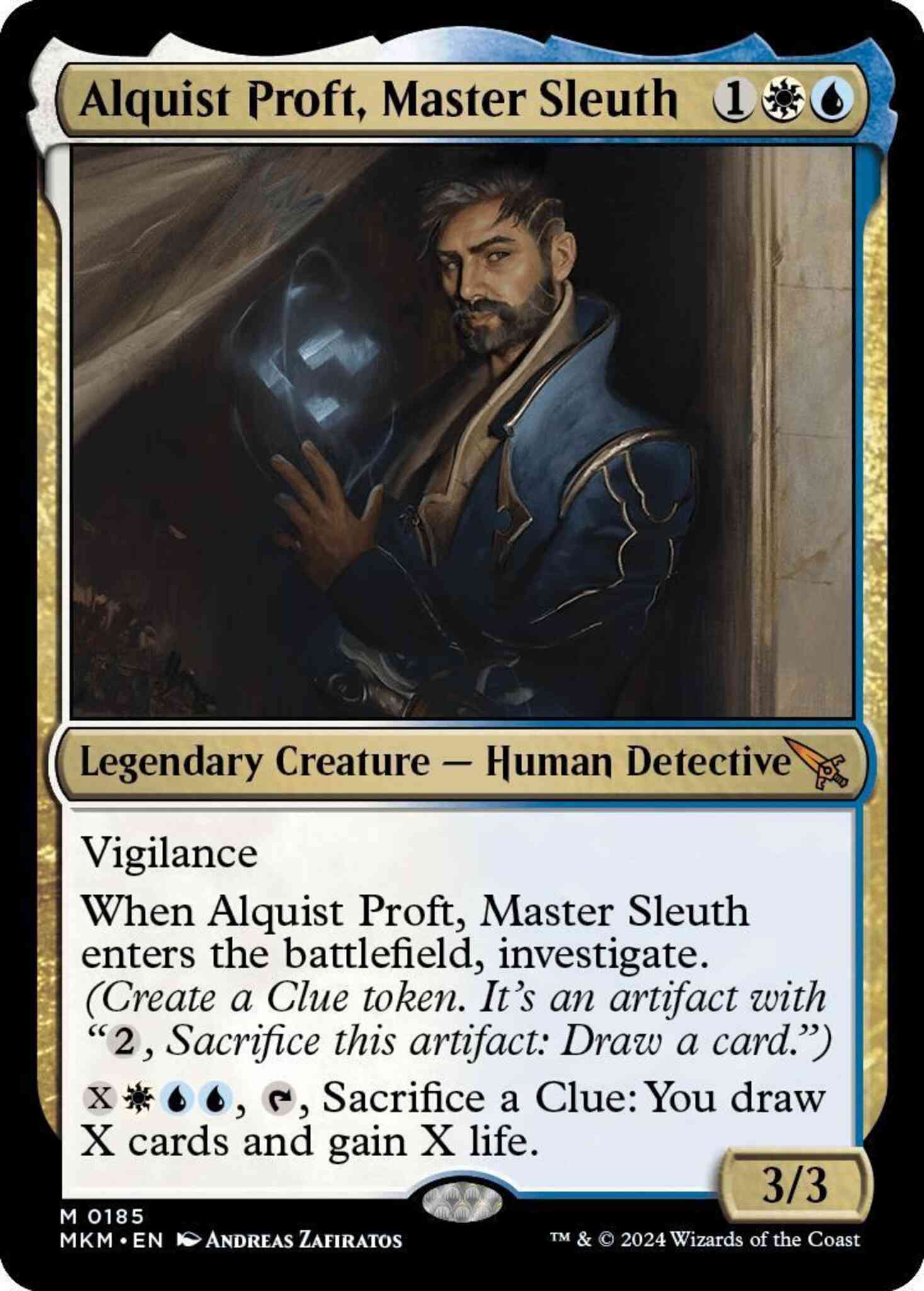Alquist Proft, Master Sleuth [185] [Murders at Karlov Manor] [Non-Foil]