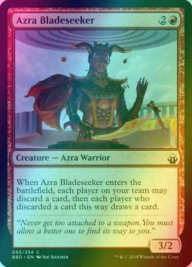 Azra Bladeseeker [55] [Battlebond] [Foil]