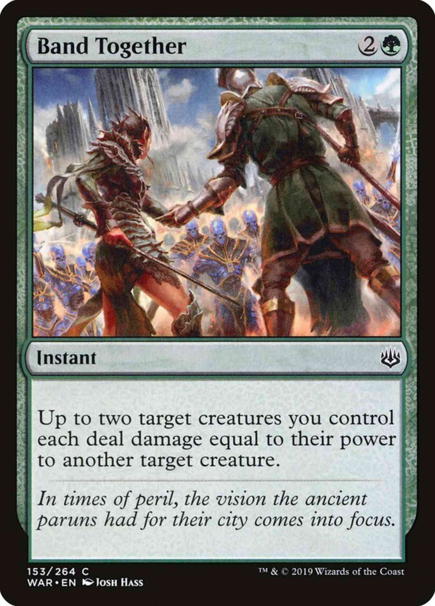 Band Together [153] [War of the Spark] [Non-Foil]