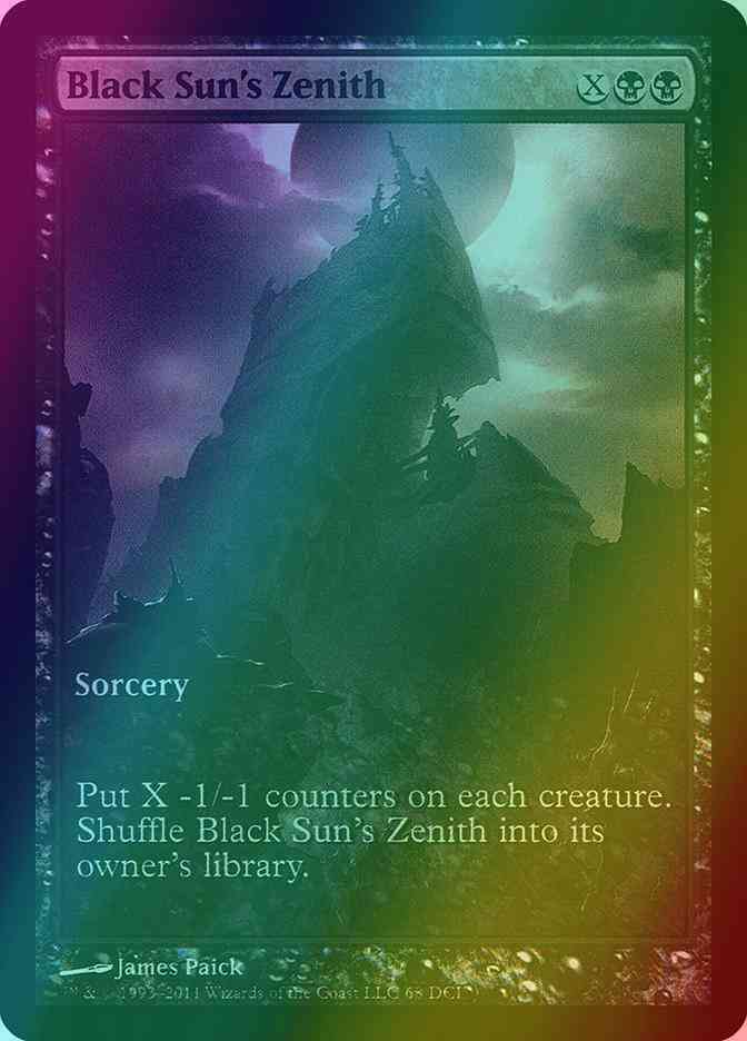 Black Sun's Zenith [68] [DCI Promos] [Foil]