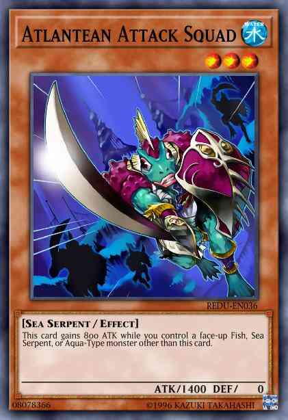 Atlantean Attack Squad - SDRE-EN006 - Common - 1st Edition