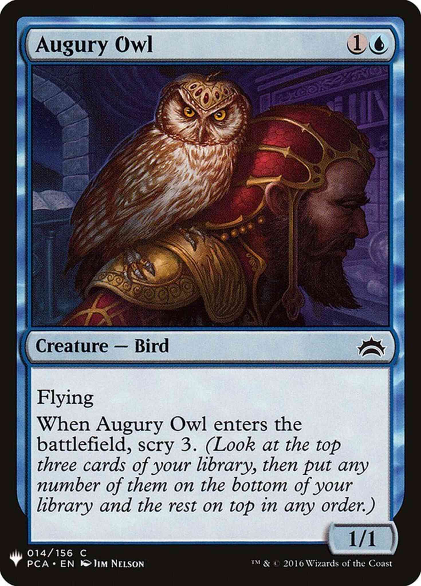 Augury Owl [PCA-14] [The List] [Non-Foil]