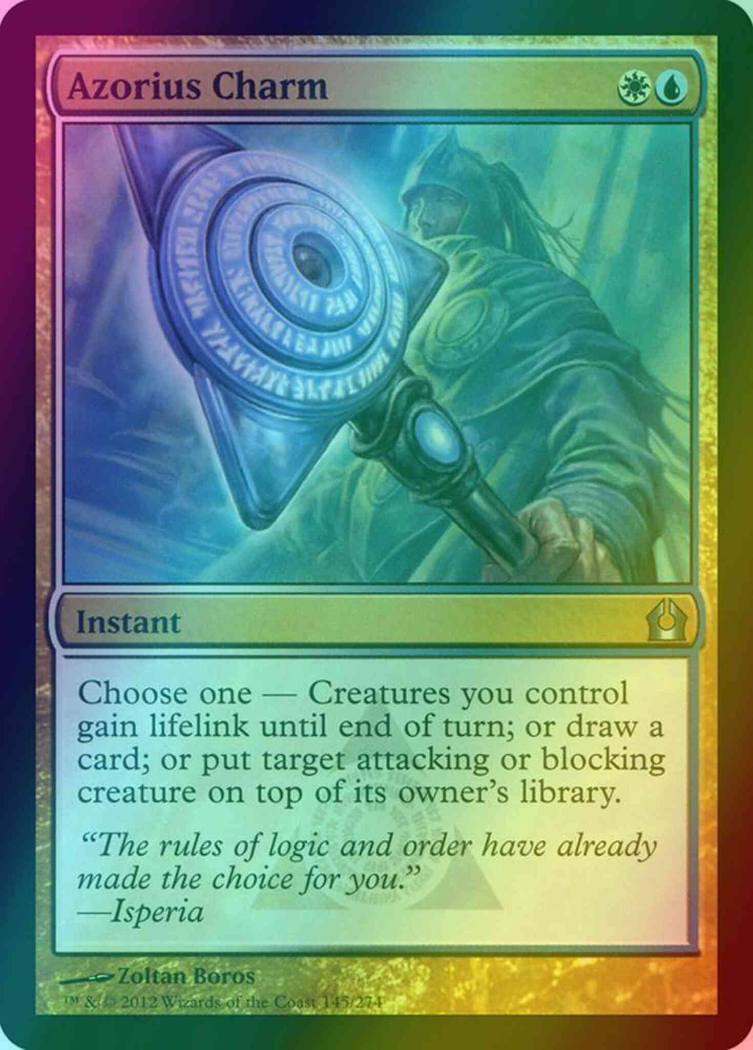 Azorius Charm [145] [Return To Ravnica] [Foil]