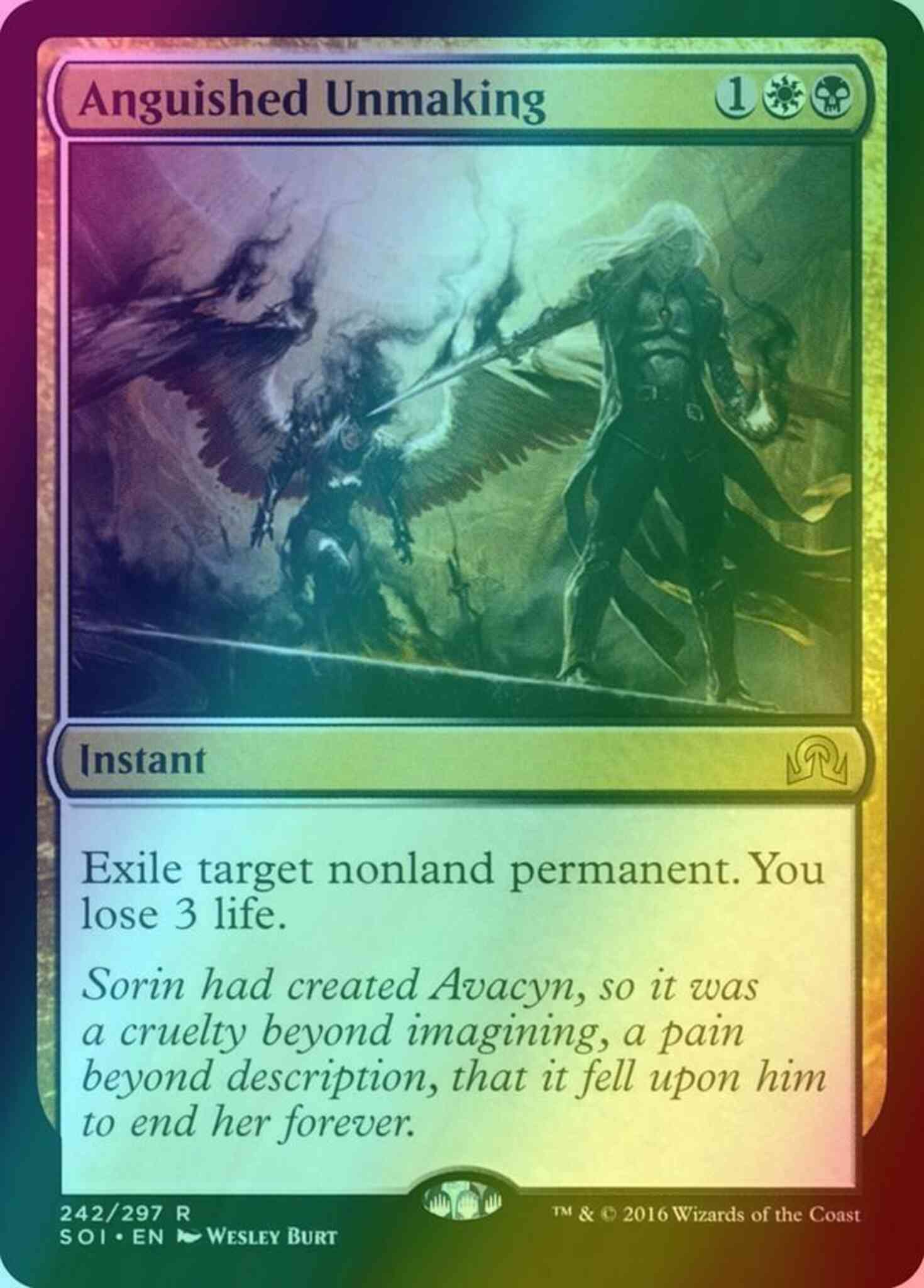 Anguished Unmaking [242] [Shadows over Innistrad] [Foil]