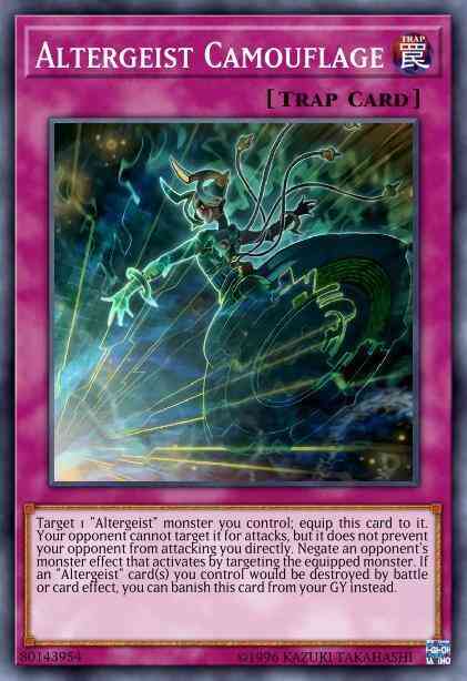 Altergeist Camouflage - CIBR-EN070 - Rare - Unlimited