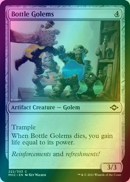 Bottle Golems [222] [Modern Horizons 2] [Foil]