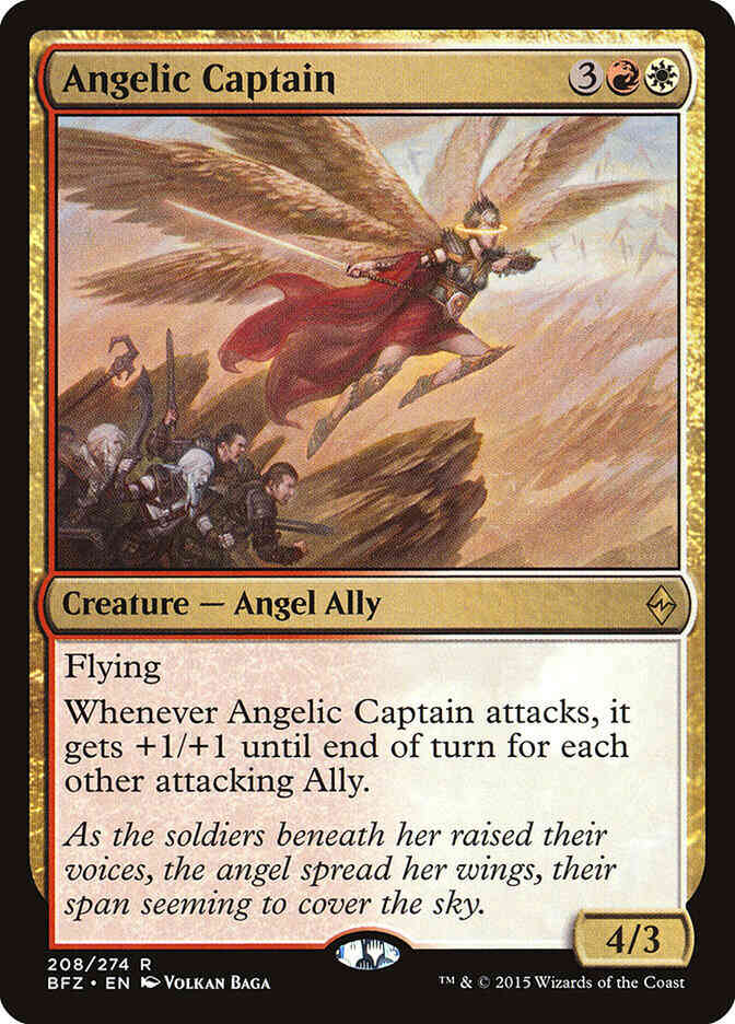 Angelic Captain [208] [Battle for Zendikar] [Non-Foil]