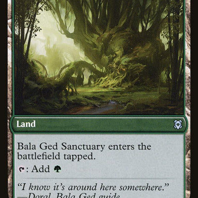 Bala Ged Recovery // Bala Ged Sanctuary [ZNR-180] [The List] [Non-Foil]