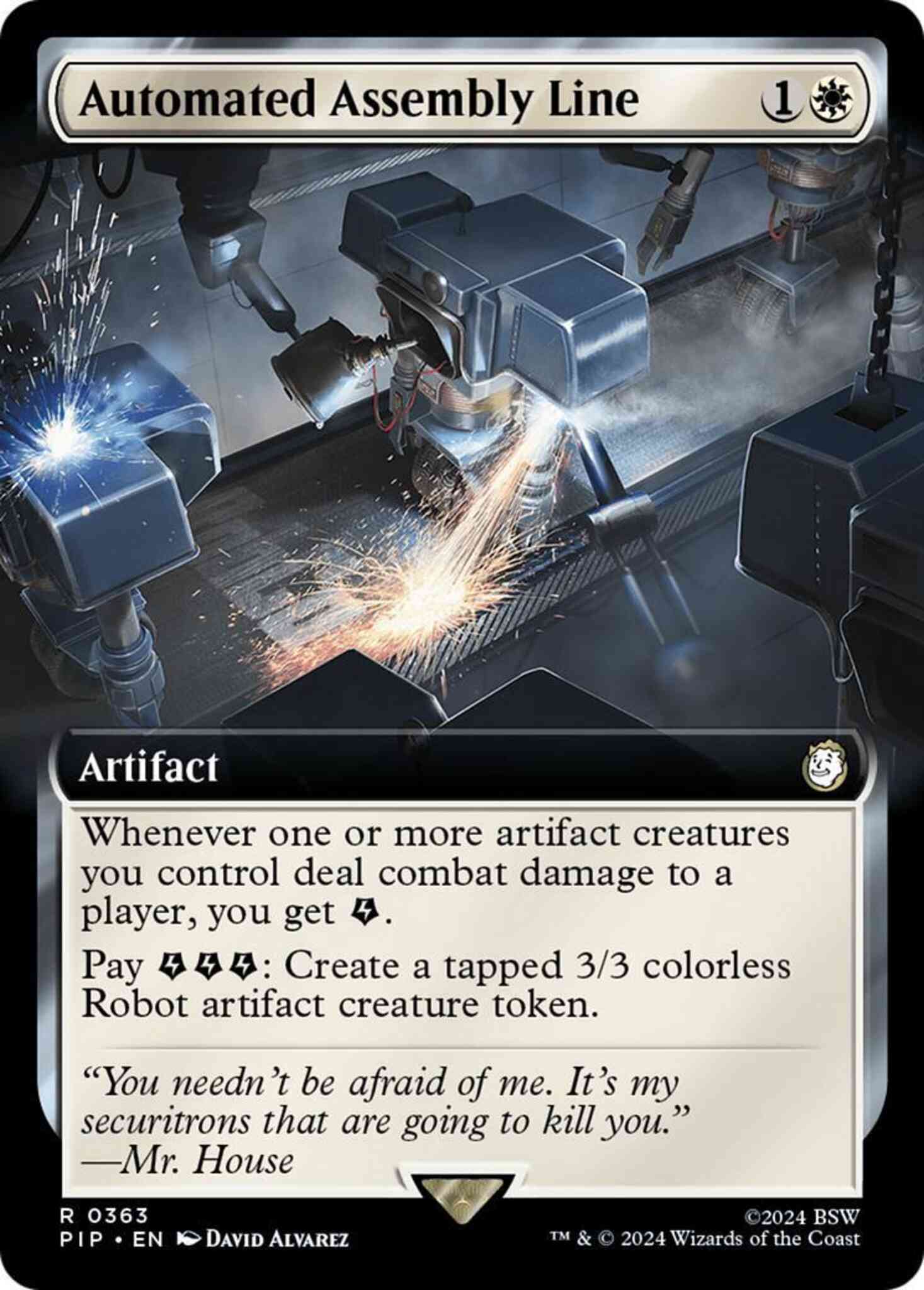 Automated Assembly Line [363] [Extended Art] [Fallout] [Non-Foil]