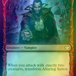 Alluring Suitor // Deadly Dancer [300] [Fang Frame Showcase] [Innistrad: Crimson Vow] [Foil]