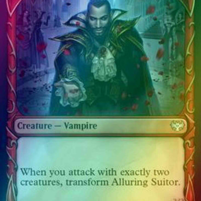 Alluring Suitor // Deadly Dancer [300] [Fang Frame Showcase] [Innistrad: Crimson Vow] [Foil]