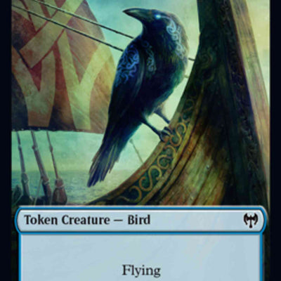 Bird Token (05) // Soldier Token (04) [Kaldheim Commander Tokens] [Non-Foil]