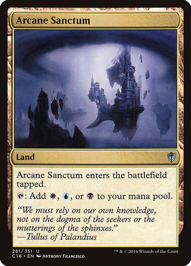 Arcane Sanctum [281] [Commander 2016] [Non-Foil]