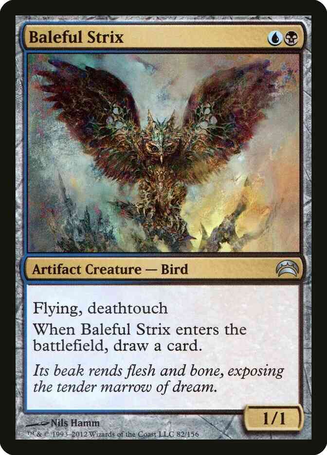 Baleful Strix [82] [Planechase 2012] [Non-Foil]