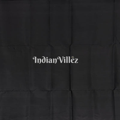 Black Red Body Pasapali Contemporary Silk Saree