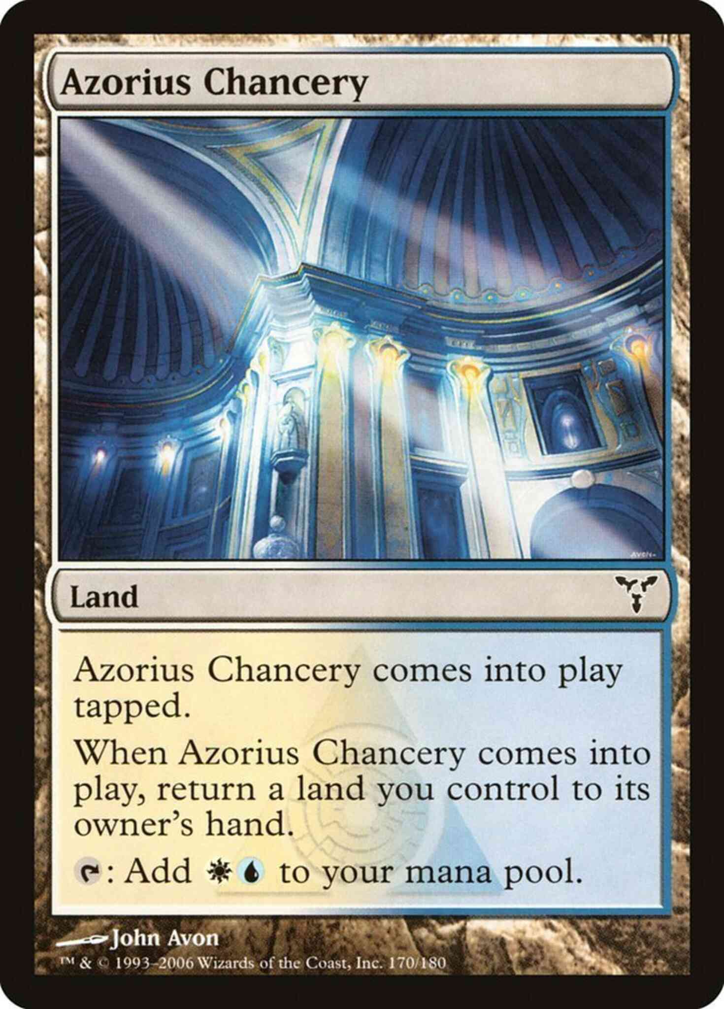Azorius Chancery [170] [Dissension] [Non-Foil]