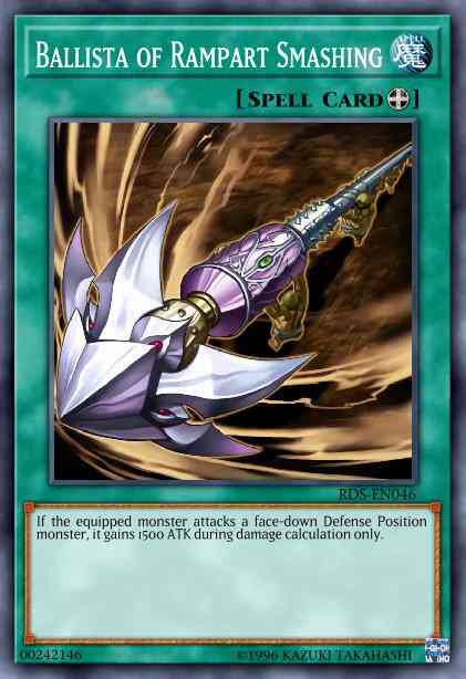 Ballista of Rampart Smashing - RDS-EN046 - Common - 1st Edition