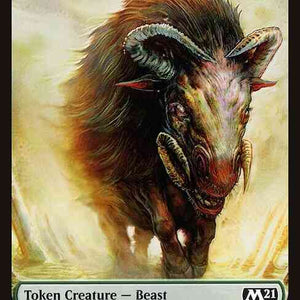 Beast Token (10) // Insect Token (07) [M21/ZNR Set Symbol] [Challenger Deck 2021 Tokens] [Non-Foil]