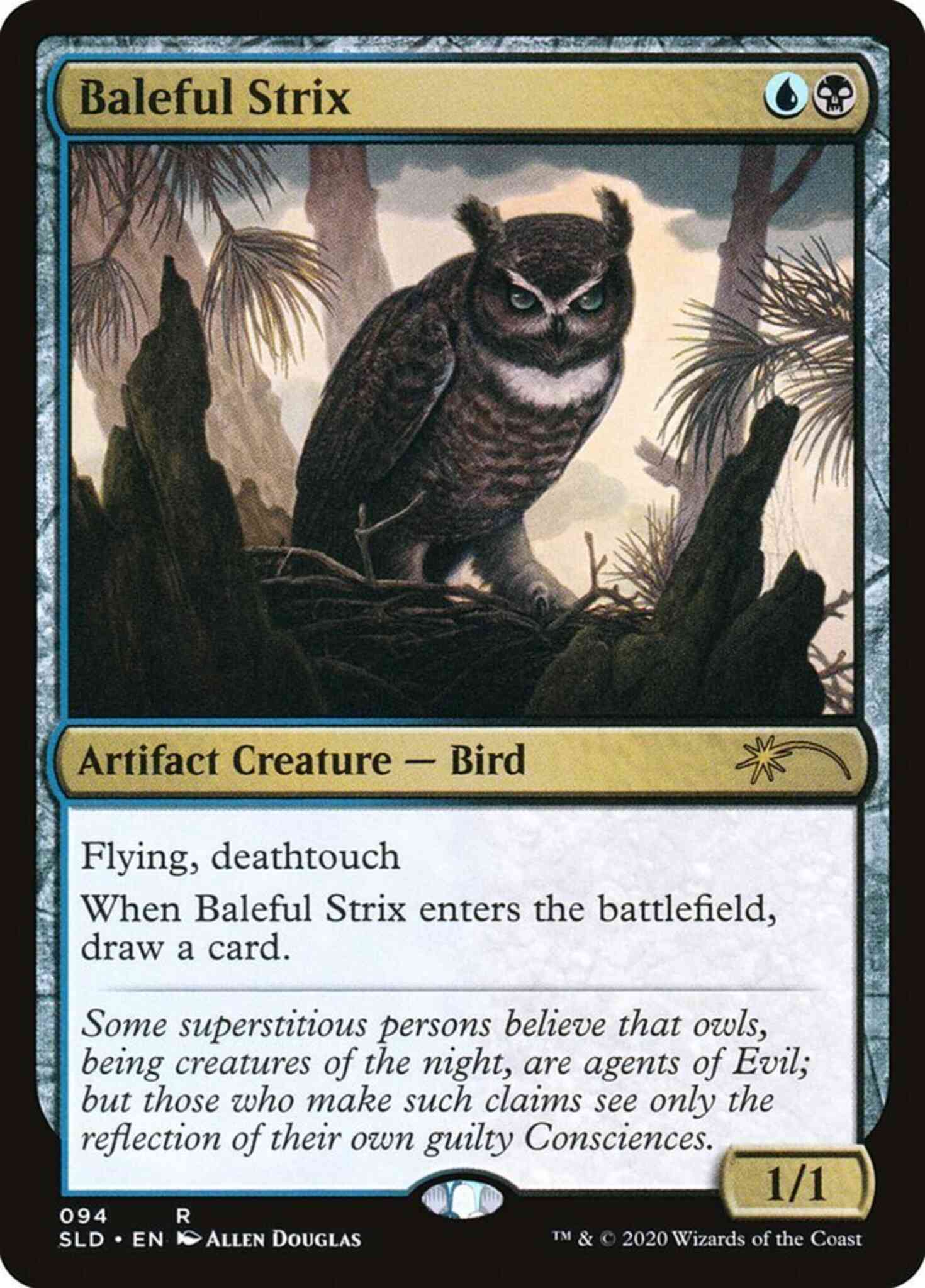 Baleful Strix [0094] [Ornithological Studies] [Secret Lair Drop] [Non-Foil]