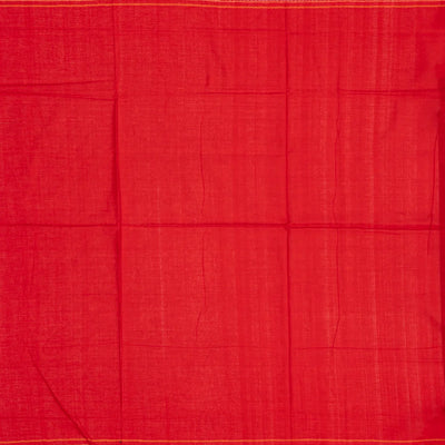 Cyan Handloom Orissa Cotton Saree With Tie & Dye Floral Motifs