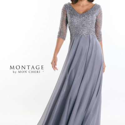 Montage 116950 Long Evening A Line Formal Mother of the Bride Dress