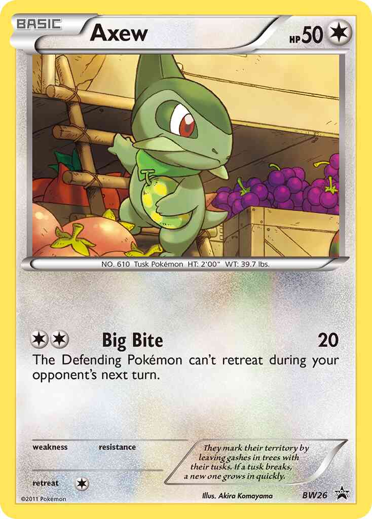 Axew - BW26 - Promo [bwp-BW26] [Holo]