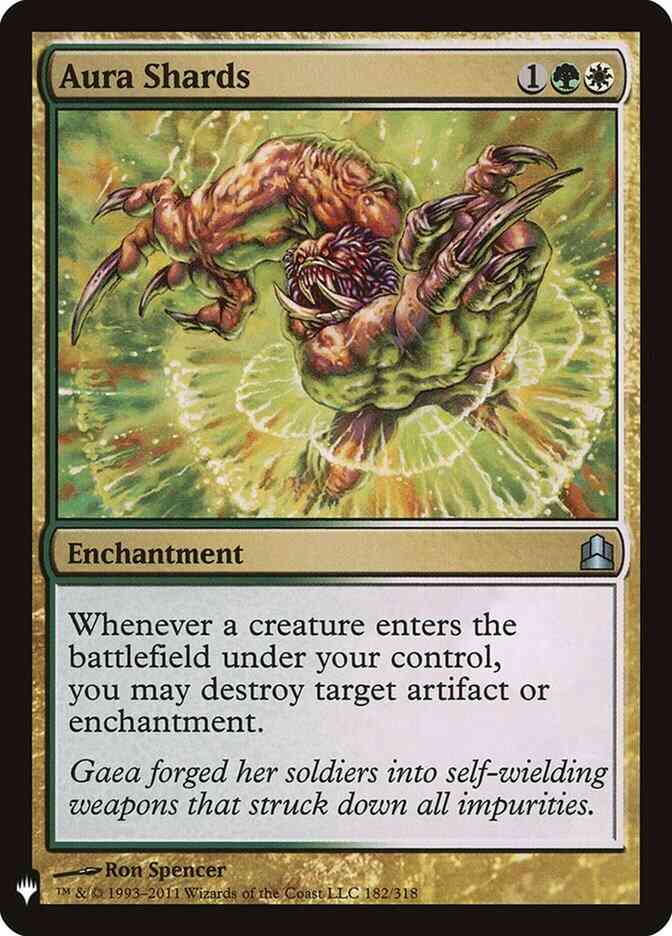 Aura Shards [CMD-182] [The List] [Non-Foil]