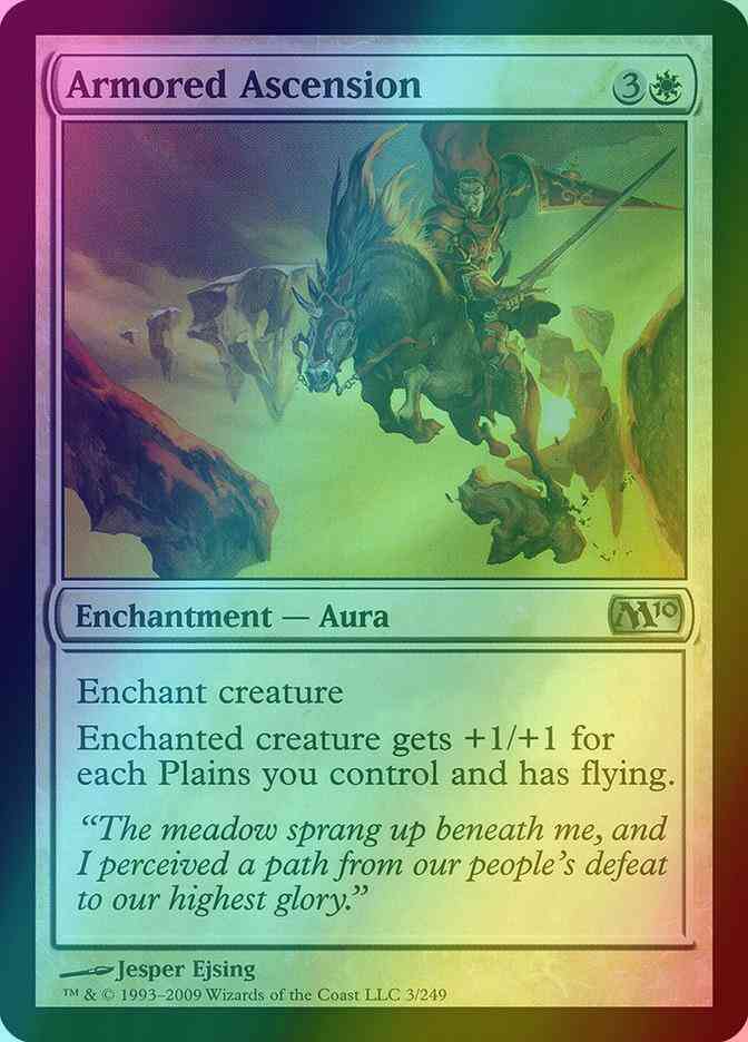 Armored Ascension [3] [Magic 2010] [Foil]