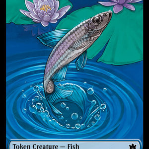 Bird Token (11) // Fish Token (07) [Bloomburrow: Commander: Tokens] [Non-Foil]