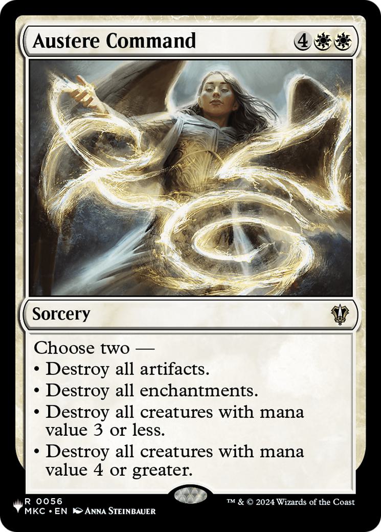 Austere Command [MKC-56] [The List] [Non-Foil]