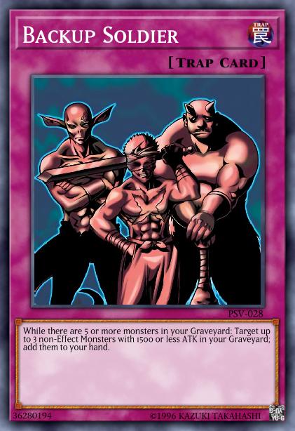 Backup Soldier - 5DS1-EN035 - Common - Unlimited