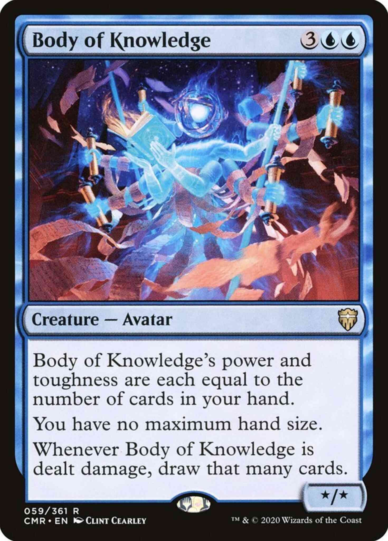 Body of Knowledge [59] [Commander Legends] [Non-Foil]