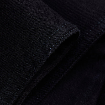 Black Distressed Loose Fit Jeans