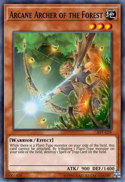 Arcane Archer of the Forest - AST-029 - Common - 1st Edition